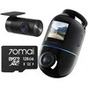 70mai Omni X800 4K set Juoda + karta 70mai SD 128GB