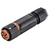 Wieland 46.031.4551.4 Apvali jungtis Jungtis, tiesi Serija (apvali jungtis): RST® MINI Bendras kontaktų skaičius: 2 1 vnt.