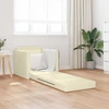 Sofa lova Kreminė 74 x 77 x 81 cm Dirbtinė Oda