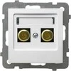 Ospel Kaip GGN-1G/m/00 garsiakalbio lizdas, vienas baltas