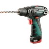 Metabo Smūginis suktuvas gręžtuvas Powermaxx SB Basic 600385500 2x2.0Ah, lagaminas