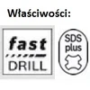 Bosch SDS-plus-1 grąžtas 25 x 400 x 460 mm