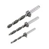 Grąžtas wolfcraft Grąžtai kaiščiams su gylio ribotuvais, 3vnt., 6/8/10mm