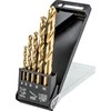 Grąžtas Graphite Metaliniai grąžtai HSS-TiN, 4,0 - 10 mm, rinkinyje 5 vnt