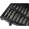 Sukomplektuotas cilindrinis grąžtas Geko HSS 1,0–10,0 mm mm