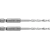 Wiertło Šešiakampis metalinis grąžtas 3,2 mm, 2 vnt.