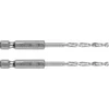 Wiertło Šešiakampis metalinis grąžtas 3,5 mm, 2 vnt.