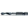 Grąžtas Hogert Technik Šešiabriaunis kotas, 1/4 colio, pagamintas iš HSS plieno, Ø 5 mm, L=60 mm
