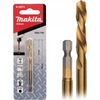 Grąžtas MAKITA grąžtai DO METALU HSS-TIN 1/4" HEX 6,0x80mm
