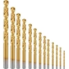Grąžtas Wiertła Metalo grąžtai hsstin din338, šlifuoti, 13 vnt. (2-8 mm), prolinas