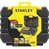 Grąžtų ir sukimo antgalių komplektas Stanley STA88546-XJ; 50 vnt.