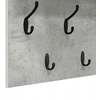 Prikabinamas paltas Sieninis Betono pilka 80 x 40 x 12 cm