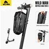 WILDMAN Scooter case/holder ES8XMax frame bag juodos spalvos
