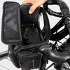 WILDMAN GS6 bike frame bag bike holder juodos spalvos