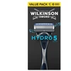 Wilkinson Sword „Wilkinson Hydro 5“ skustuvas su 5 ašmenimis ir 6 kasetėmis