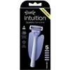 Wilkinson Sword „Wilkinson Intuition Quattro Sensitive“ skustuvas su 4 ašmenimis ir 5 kasetėmis