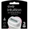 Wilkinson Intuition maitininantis įdėklai su 4 ostrzami 3 vnt.
