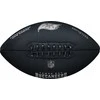 Wilson NFL Team Metallic premjera Tampa Bay Buccaneers kamuolys WF4015830XB Juoda 9