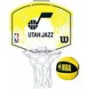 Wilson NBA komandos „Utah Jazz“ mini krepšinio kamuolys WZ6010102 Geltona, vieno dydžio