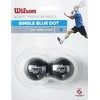 Skvošo kamuoliukai Staff Wilson greitieji/2vnt. juodi