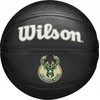 Wilson Wilson Team Tribute Milwaukee Bucks mini kamuolys WZ4017606XB Juoda 3