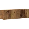 TV staliukas 8 dalių sieninis televizoriaus spintelės komplektas Artisan Oak