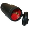 N_L Ilgintuvo lizdas N&amp;L, 3P, 16A, 250V, IP44, juodos spalvos