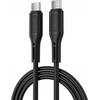 WiWU – Starlink serijos duomenų kabelis Wi-C043E USB C į USB C 30W – juodas