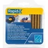 *Klijų lazdelės pistoletui Rapid Oval, 95mm, 125g, sidabrinės/auksinės spalvos, pakuotėje 18 vnt.