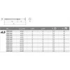 Klimas Medsraigtis Wkret-Met KMWHT-60300, 6 x 300 mm, 100 vnt.
