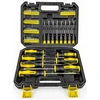 WMC TOOLS Rinkinys śrubokrętów wkrętaków i bitów su magnesem 65el.