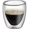 WMF Rinkinys WMF Kult dvigubos sienelės espreso stiklinės, 2 vnt., A 6,5 cm, V 80 ml, termo stiklas, atsparus karščiui, galima plauti indaplovėje