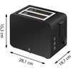 Skrudintuvas WMF Stelio Toaster giliai juodas