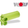 Wolf Garten „Wolf“ žarnos DN75/63 vožtuvo DN125 jungties dalis, 90 laipsnių, L=325mm # 2577295