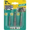 Wolfcraft 1 rinkinys 3 veržliarakčio adapterių 1/2, 3/8 colio, 1/4 colio, 6 taškų kotas