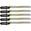 Wolfcraft 5 Wolfcraft pjovimo diskai - T formos rankena, laminatas, plastiku dengta medžio drožlių plokštė, parketas