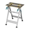 Wolfcraft Master 200 sulankstomas darbastalis su spaustuvais