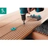 Wolfcraft Terasinių lentų gręžimo rinkinys