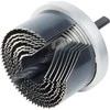 7 dalių gręžimo karūnėlių rinkinys Wolfcraft 2160000; 25/32/38/45/50/56/62 mm
