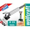 Grąžtas WOLFCRAFT grąžtai FORSTNER 35mm UCHWYT 6-KĄT