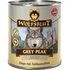 Wolfsblut Pilkas Peak šlapias šunų ėdalas su ožkomis ir saldžiomis bulvėmis, 800g