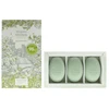 Set Trio Woods Of Windsor Lily Of The Valley Moisturizing Massage Soap Bar Shea butter, 3 vnt., 60 g