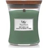 WoodWick Aromatinė žvakė (Mint Leaves &amp; Oak), 275 g