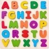 WOODYLAND Puzzle ABC litery na planszy 90634 06345
