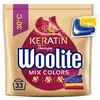Skalbimo kapsulės WOOLITE MIX COLORS, 33 vnt.