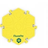Woopie „FluentPet“ – „HexTile Flex“ – putplasčio kilimėlis sagoms – geltonas