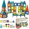 Magnetinis konstruktorius WOOPIE pilies rinkinys 98 vnt