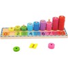 Woopie Montessori mokymosi skaičiavimo ir spalvų galvosūkis