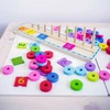 Woopie Montessori mokymosi skaičiavimo ir spalvų galvosūkis