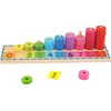 Woopie Montessori mokymosi skaičiavimo ir spalvų galvosūkis